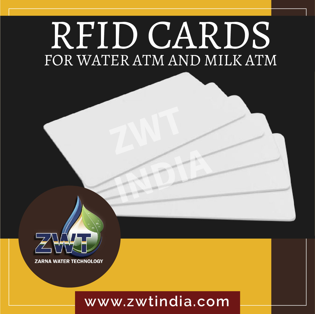 RFID Cards for water ATM