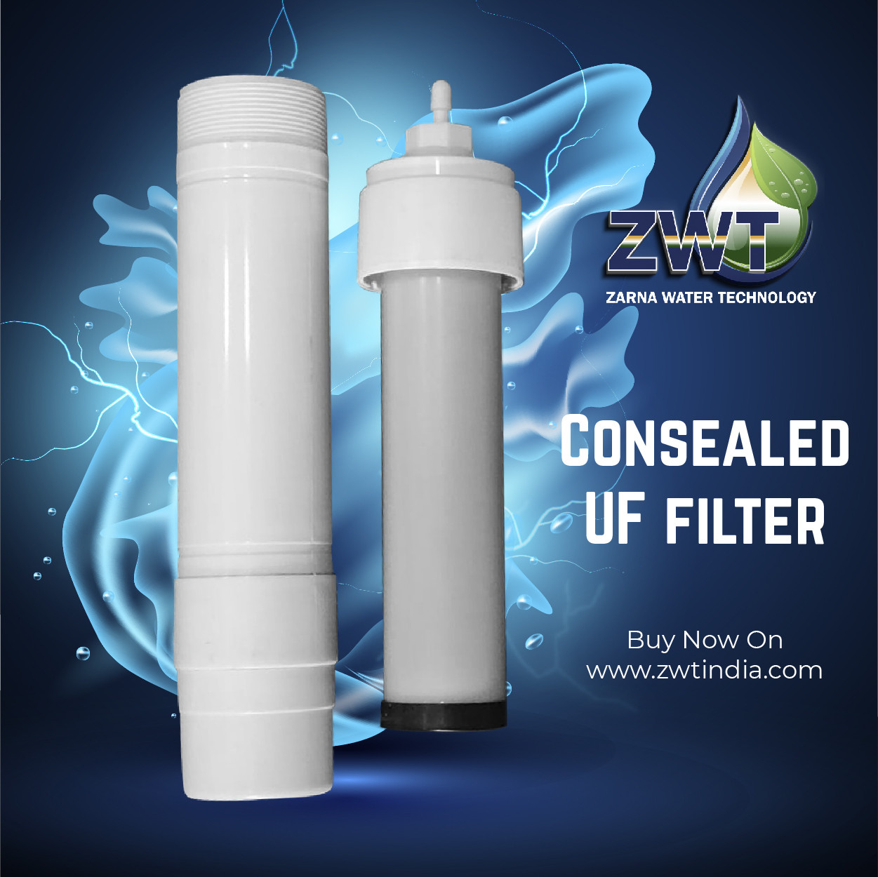 Consealed UF Filter