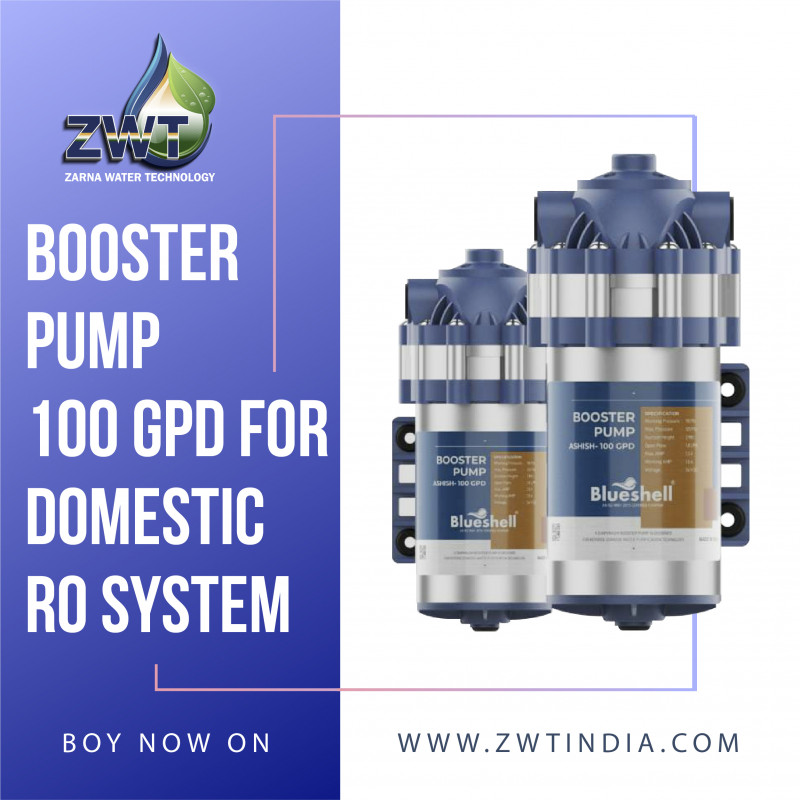 Booster Pump 100GPD for Domestic RO System