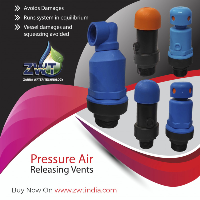 Pressure Air Releasing Vents